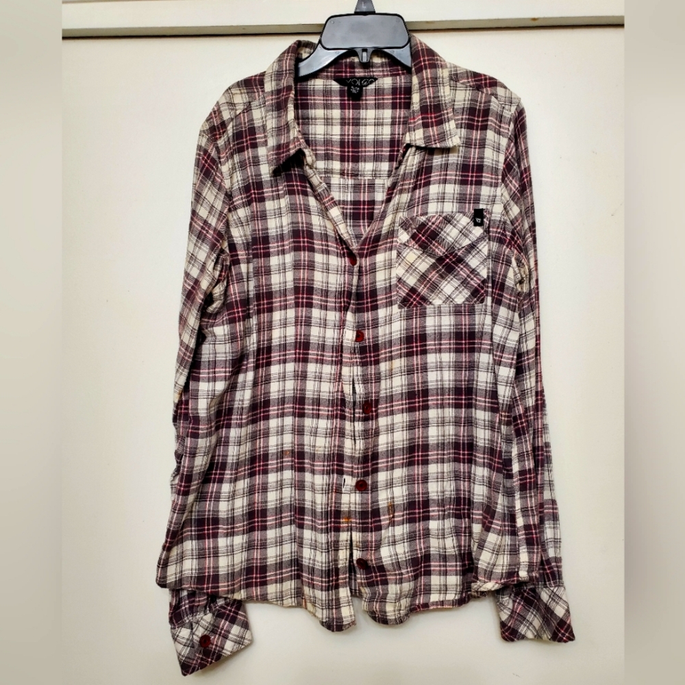Volcom Button Down - image 1